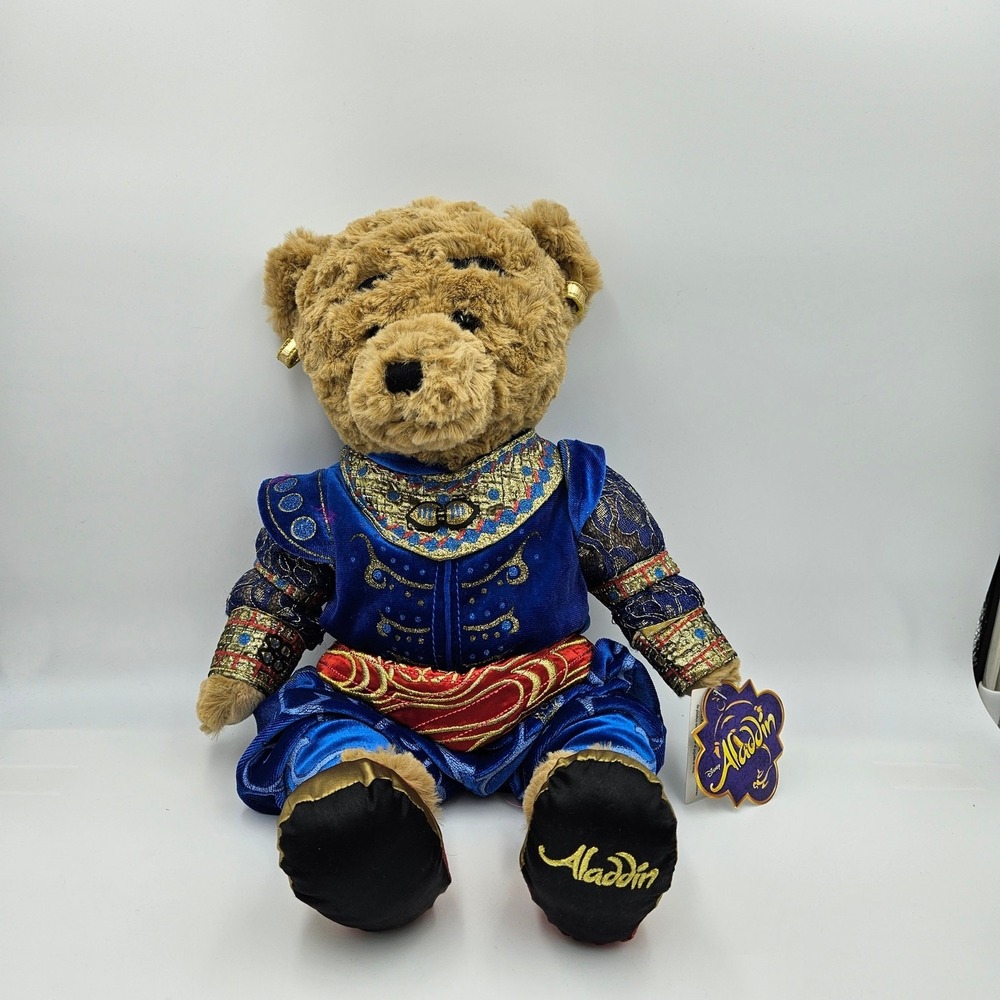 Disney Aladdin The Musical Genie Bear Plush 16" Broadway Theater NWT #3263